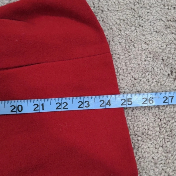 Harve Bernard wool cashmere blend red blazer SIZE 16 - Picture 11 of 11